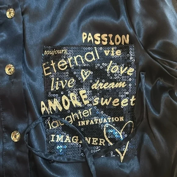 💫Frank Lyman💫 Montreal Design Collection Printed Silk Blouse, EUC, Retails $191 - Picture 10 of 15